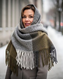 Winter Layered Scarf